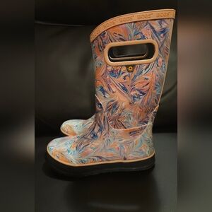 BOGS Girl's Rain Boots, Size 13